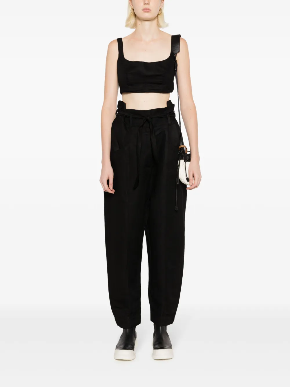 Osklen Blusa cropped com decote quadrado | Regatas | Image 2