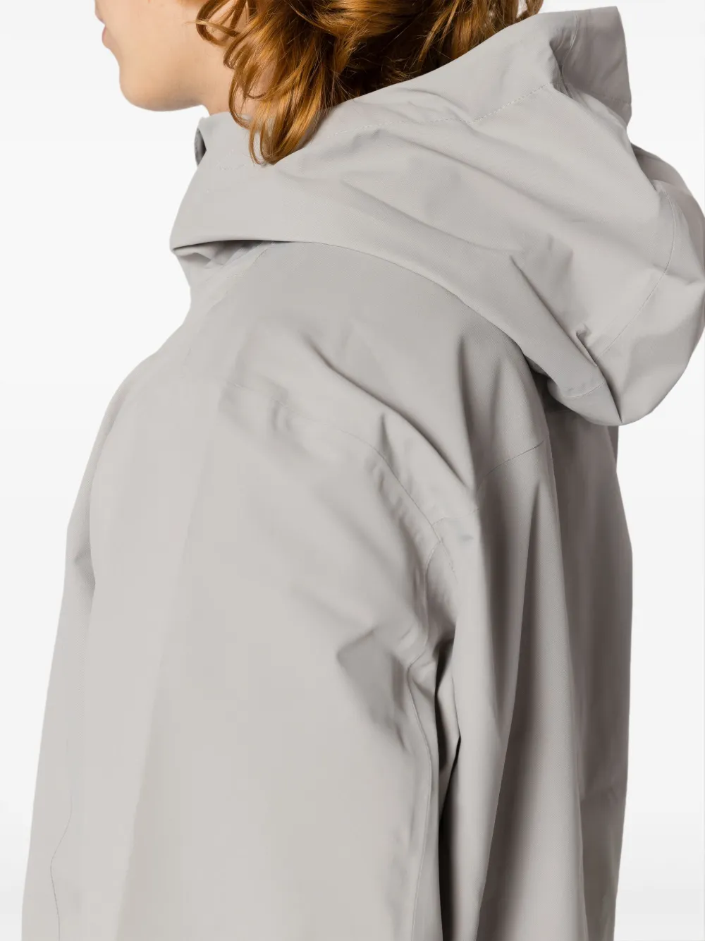 Osklen Hooded Lightweight Jacket In Neutral