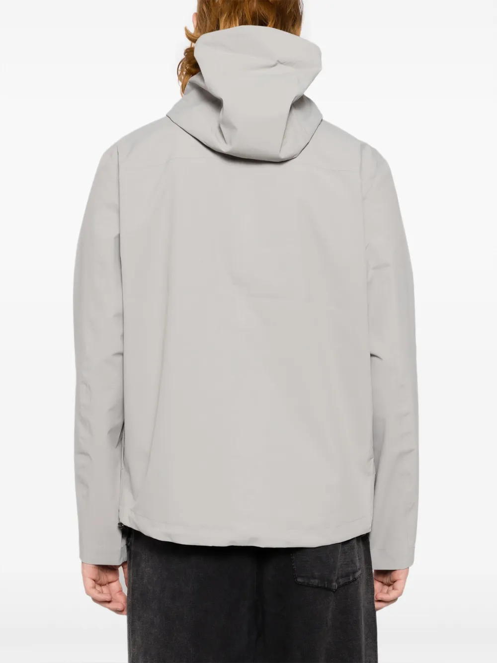 Osklen Hooded Lightweight Jacket In Neutral