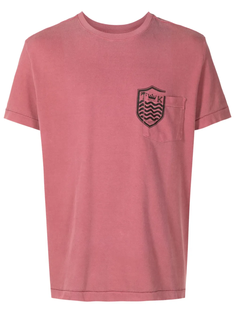 Osklen Camiseta com estampa de logo | Vermelho | Image 1