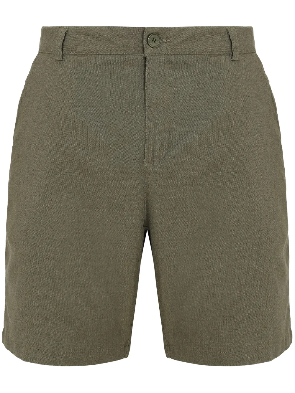 Osklen linen shorts | Green | Image 1
