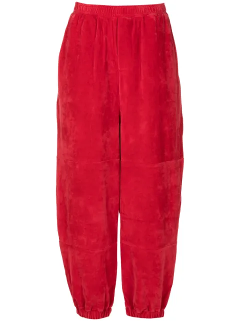 Osklen Calça esportiva de veludo