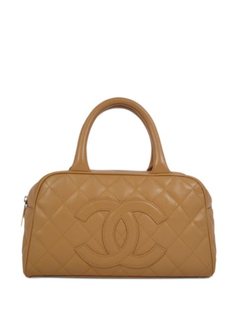 CHANEL 2003 CC quilted tote bag Women