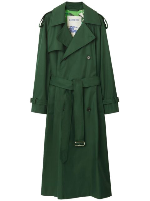 Affordable Burberry double-breasted belted trench coat Women