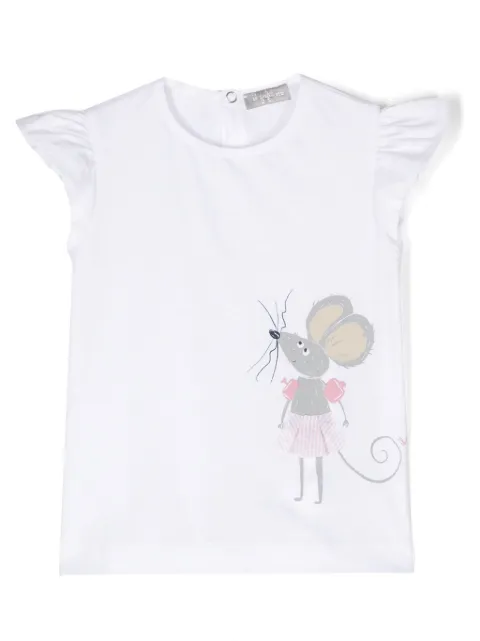 Il Gufo playera con ratón estampado