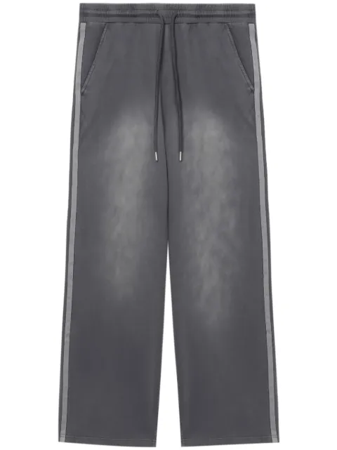 FIVE CM stripe-trim cotton track pants