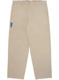 AAPE BY *A BATHING APE® straight-leg cotton trousers - Neutrals