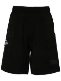 AAPE BY *A BATHING APE® logo-appliqué cargo shorts - Black