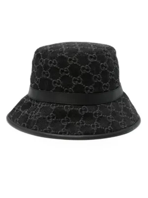 Black gucci hat womens on sale