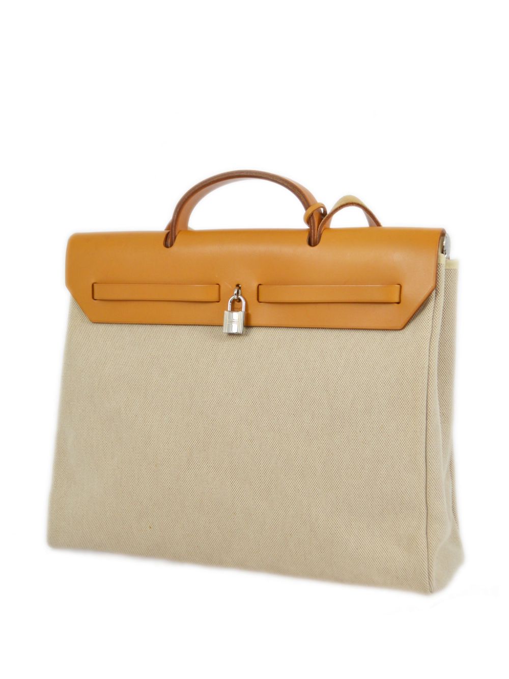 Hermès Pre-Owned 2003 pre-owned Her Bag MM schoudertas - Beige