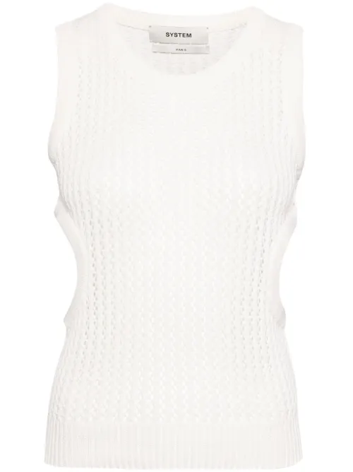 Débardeur Skashi en crochet - System - Modalova