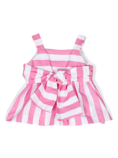 Le Bebé Enfant striped flared blouse