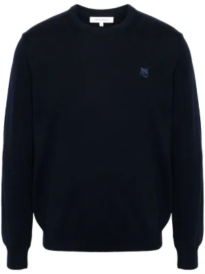 Supreme Small Box Logo Crewneck Sweatshirt | Blue | FARFETCH