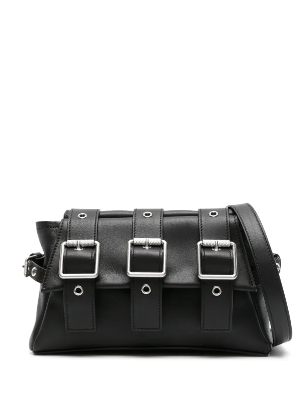 BIASIA Y2K レザーショルダーバッグ S | グリーン | FARFETCH JP
