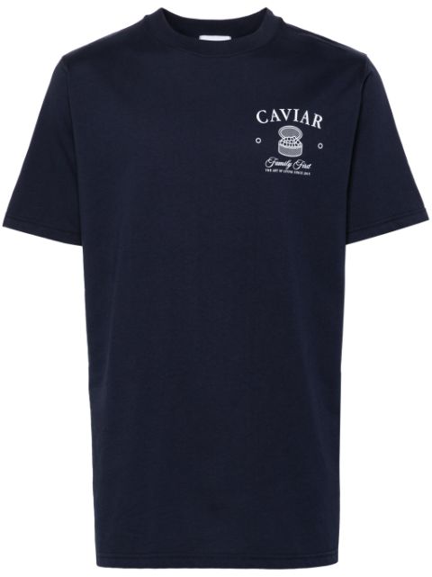 Family First Caviar-print cotton T-shirt