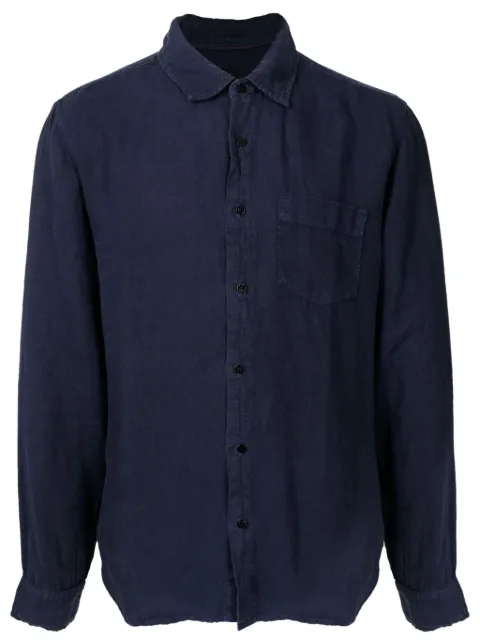 Osklen long-sleeve linen shirt