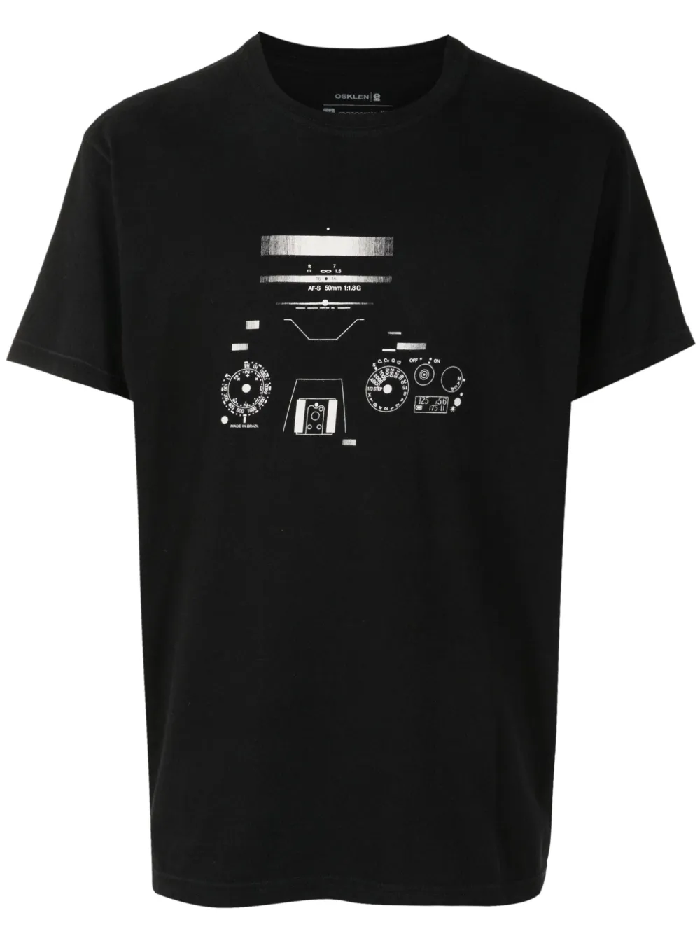 Osklen Katoenen T-shirt met grafische print Zwart