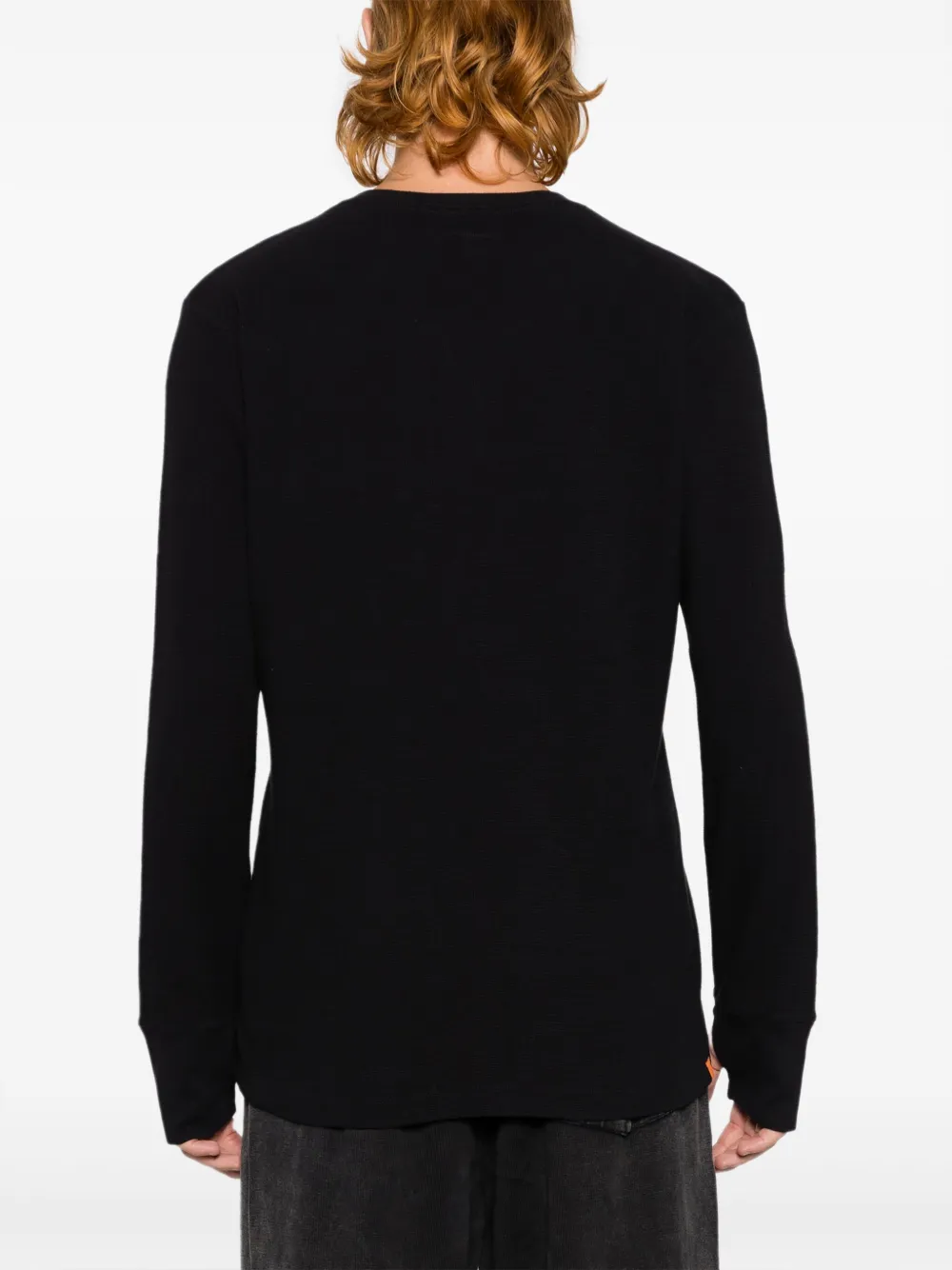 Osklen Katoenen T-shirt met ronde hals Zwart