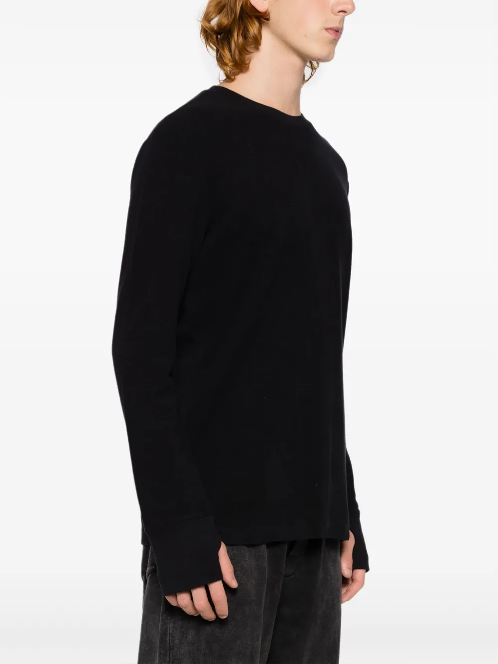 Osklen Katoenen T-shirt met ronde hals Zwart