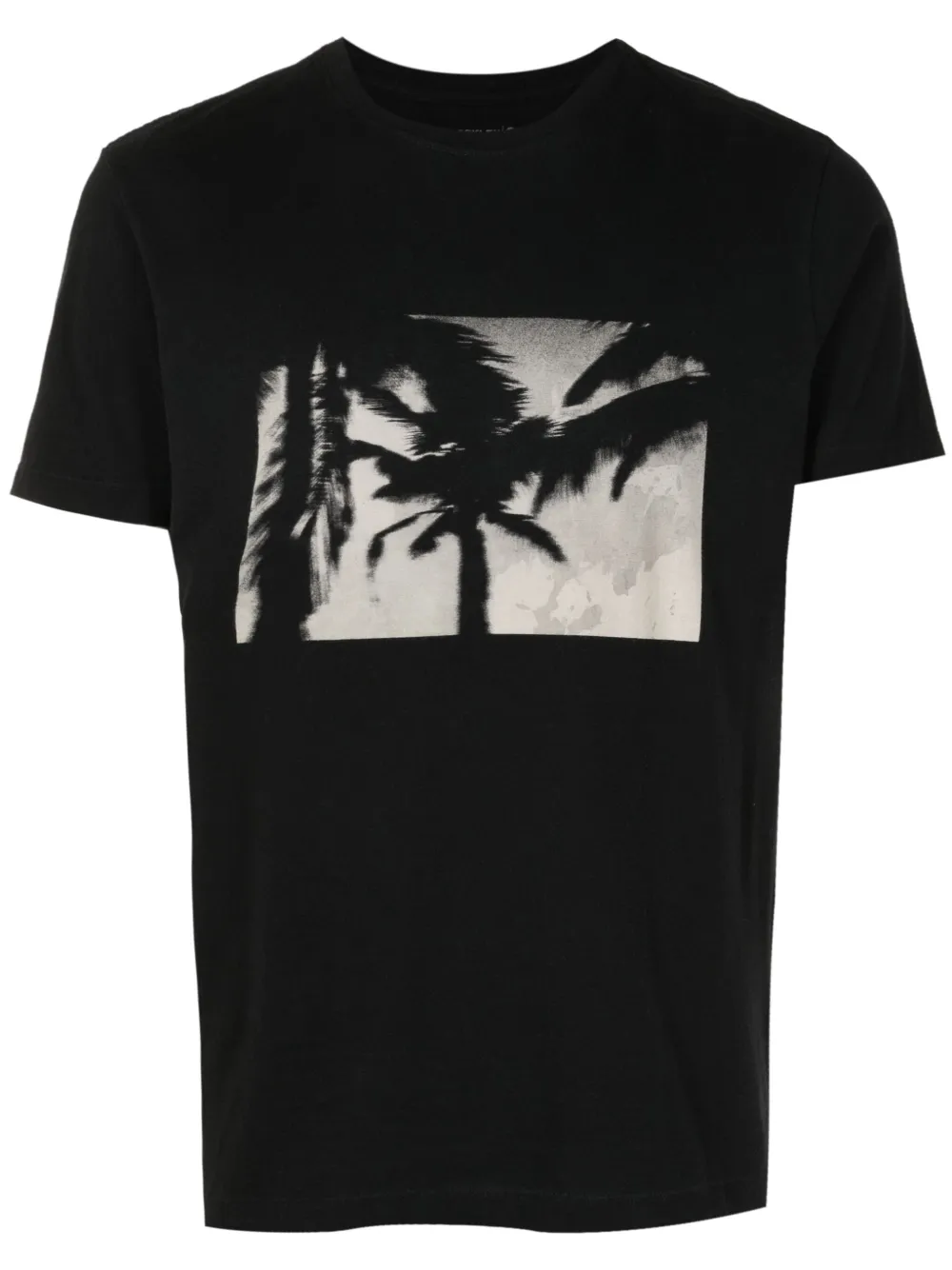 Osklen Camiseta com estampa de palmeira | Preto | Image 1