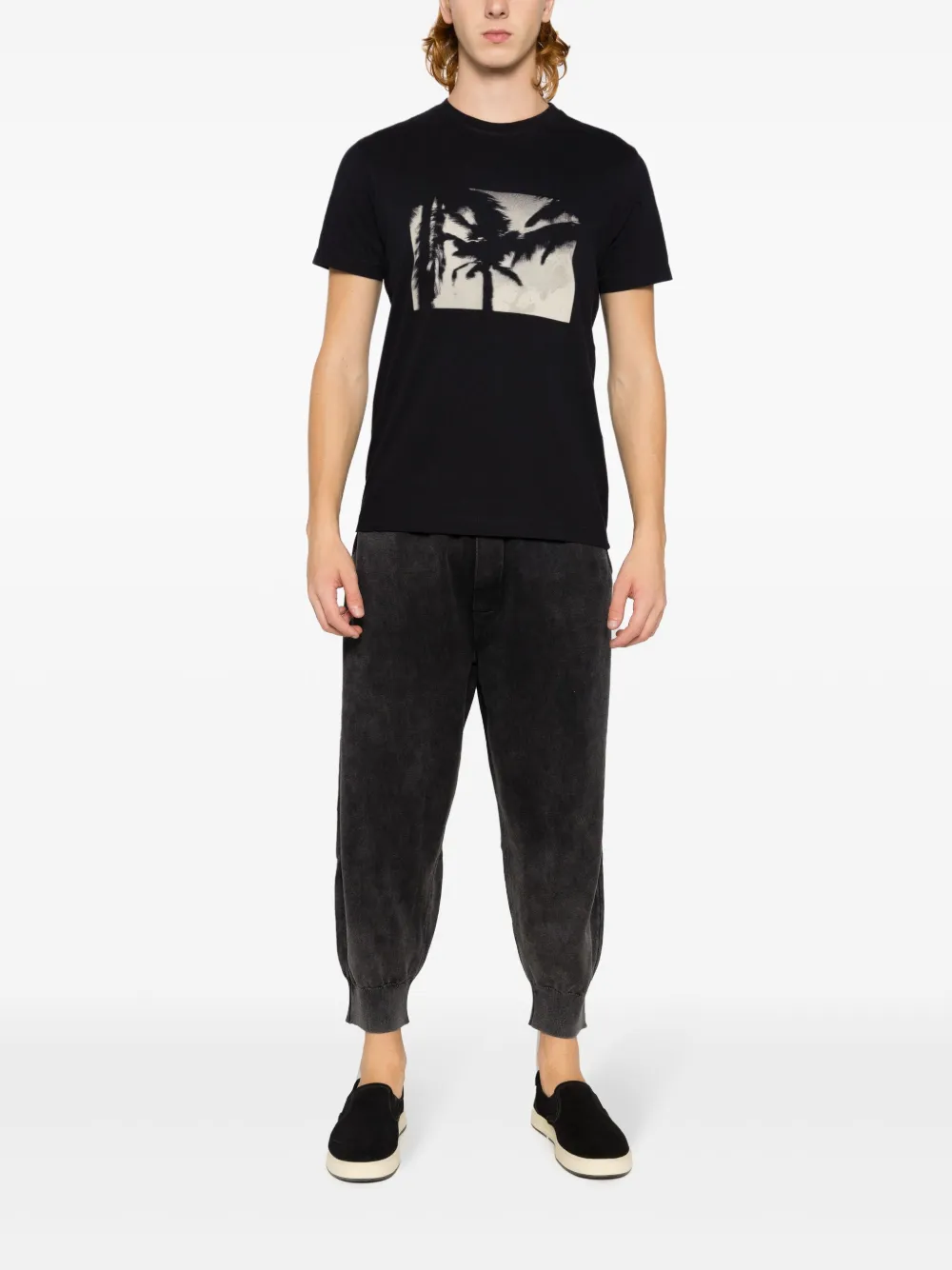 Osklen Camiseta com estampa de palmeira | Camisetas | Image 2