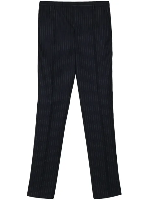 Saint Laurent pinstriped virgin-wool trousers