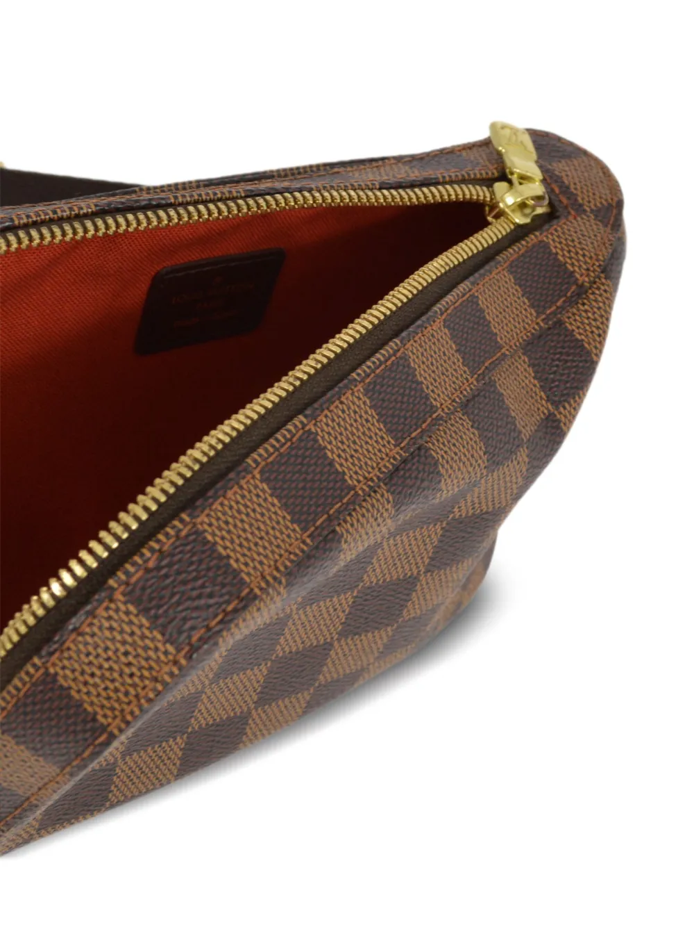 Pre-owned Louis Vuitton 2004 Geronimos Belt Bag In Brown