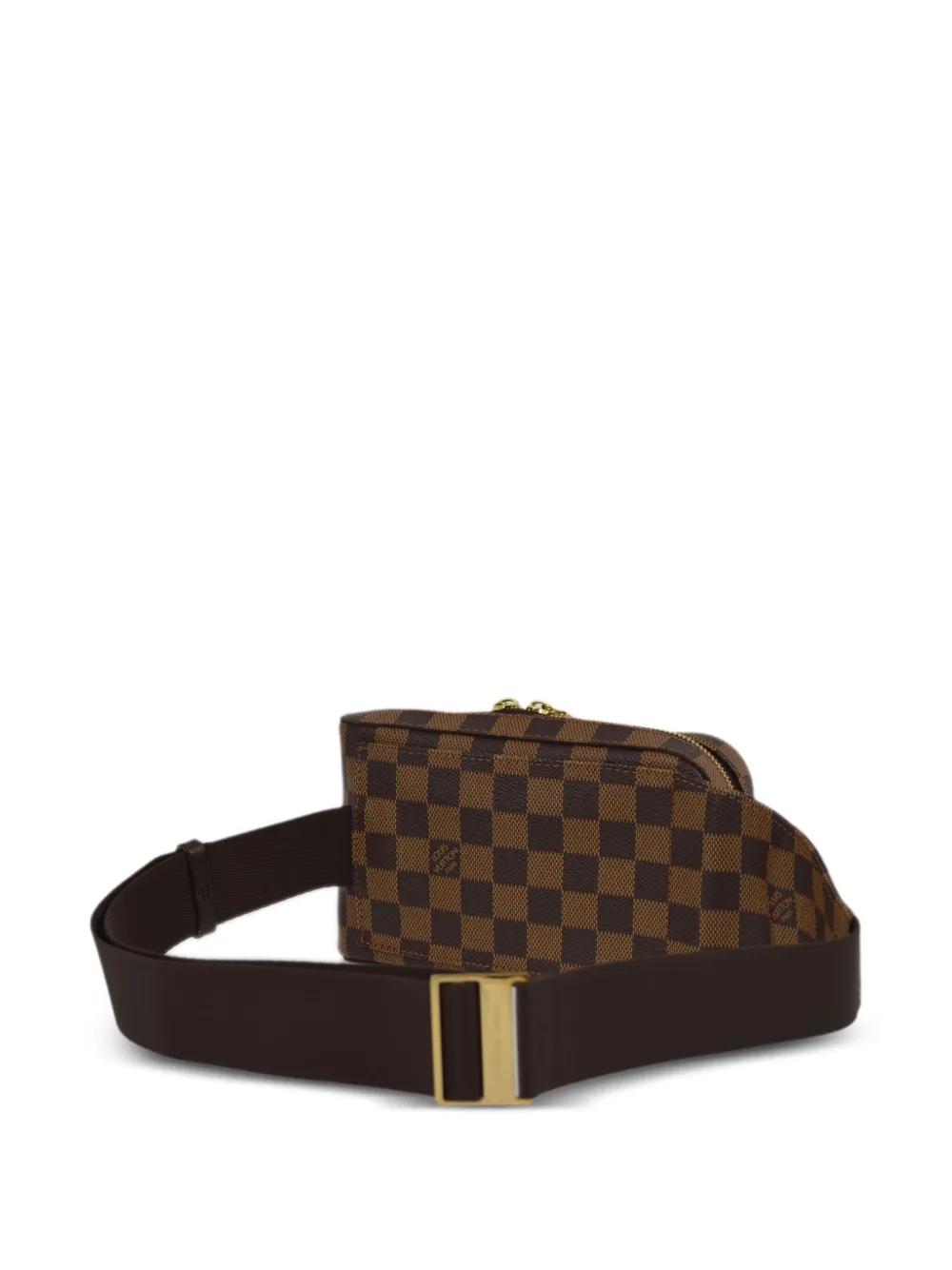 Pre-owned Louis Vuitton 2004 Geronimos Belt Bag In Brown