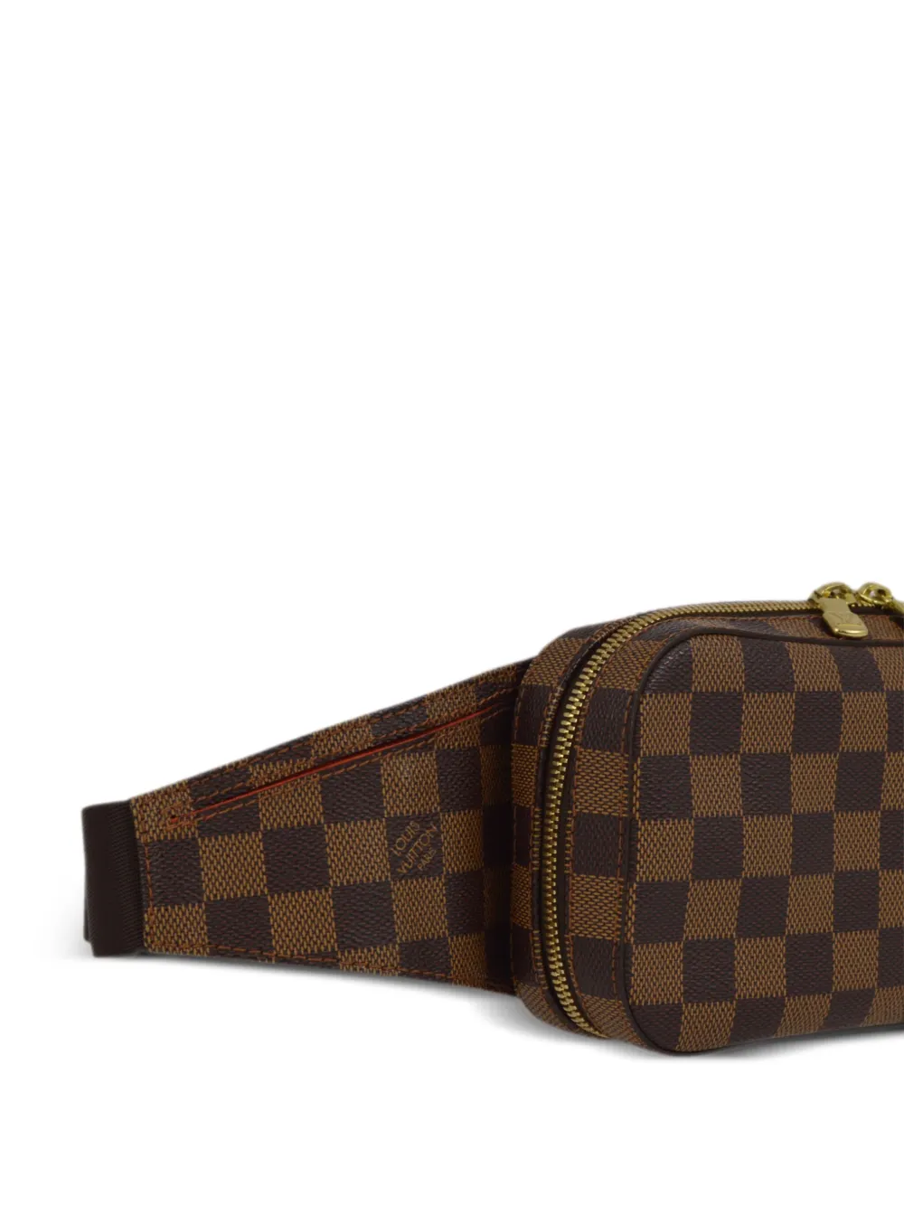 Pre-owned Louis Vuitton 2004 Geronimos Belt Bag In Brown