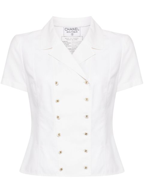 CHANEL 1995 short sleeve shirt Women