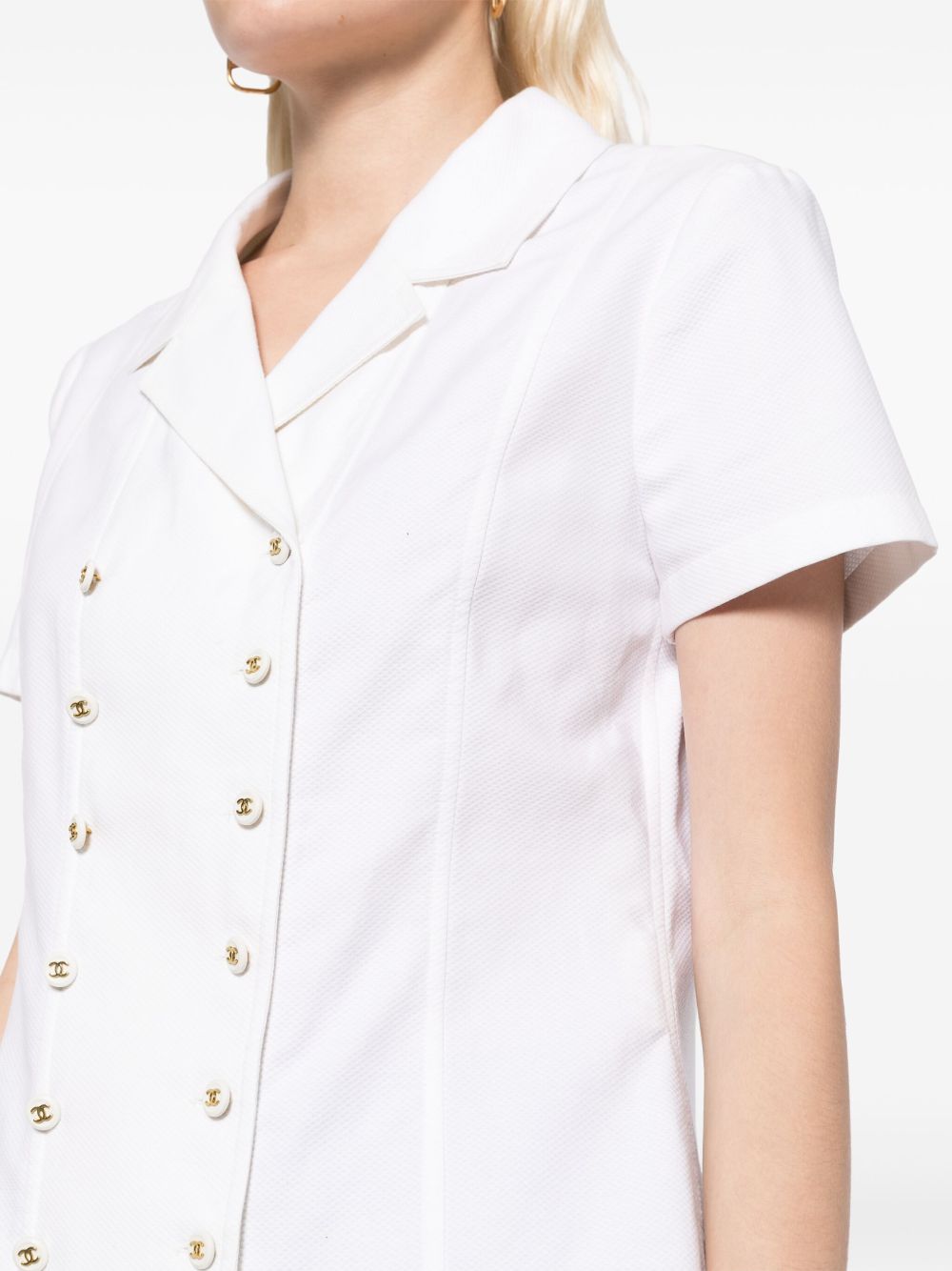 CHANEL 1995 short sleeve shirt Women