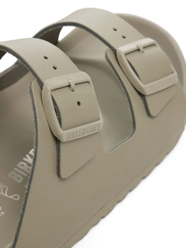 Birkenstock Arizona Exquisite レザーサンダル | グレー | FARFETCH JP