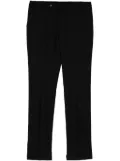 Man On The Boon. tapered cropped trousers - Black