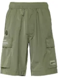 AAPE BY *A BATHING APE® logo-appliqué cargo shorts - Green