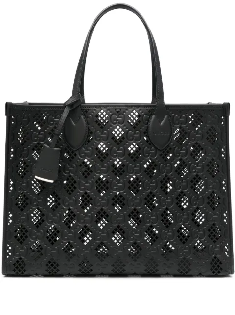 Gucci Ophidia perforated tote bag
