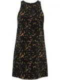 Theory tortoiseshell shift dress - Brown