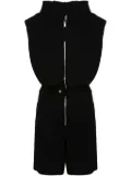 Thom Krom hooded cotton jumpsuit - Black
