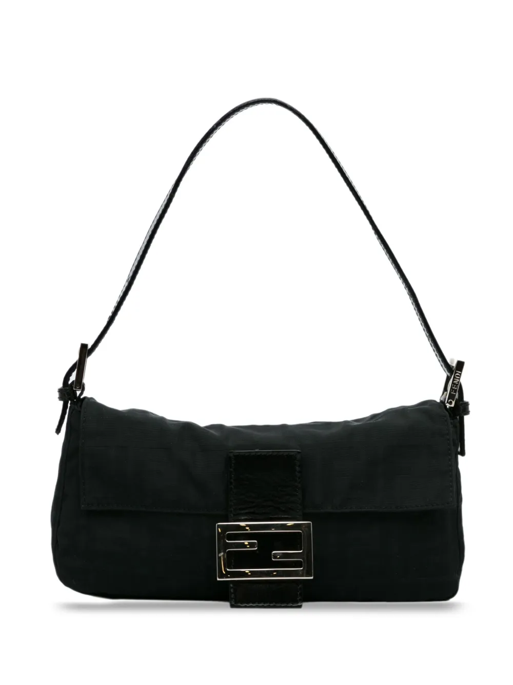 Fendi Pre-Owned 2000-2010 Zucca Mamma Baguette shoulder bag – Black