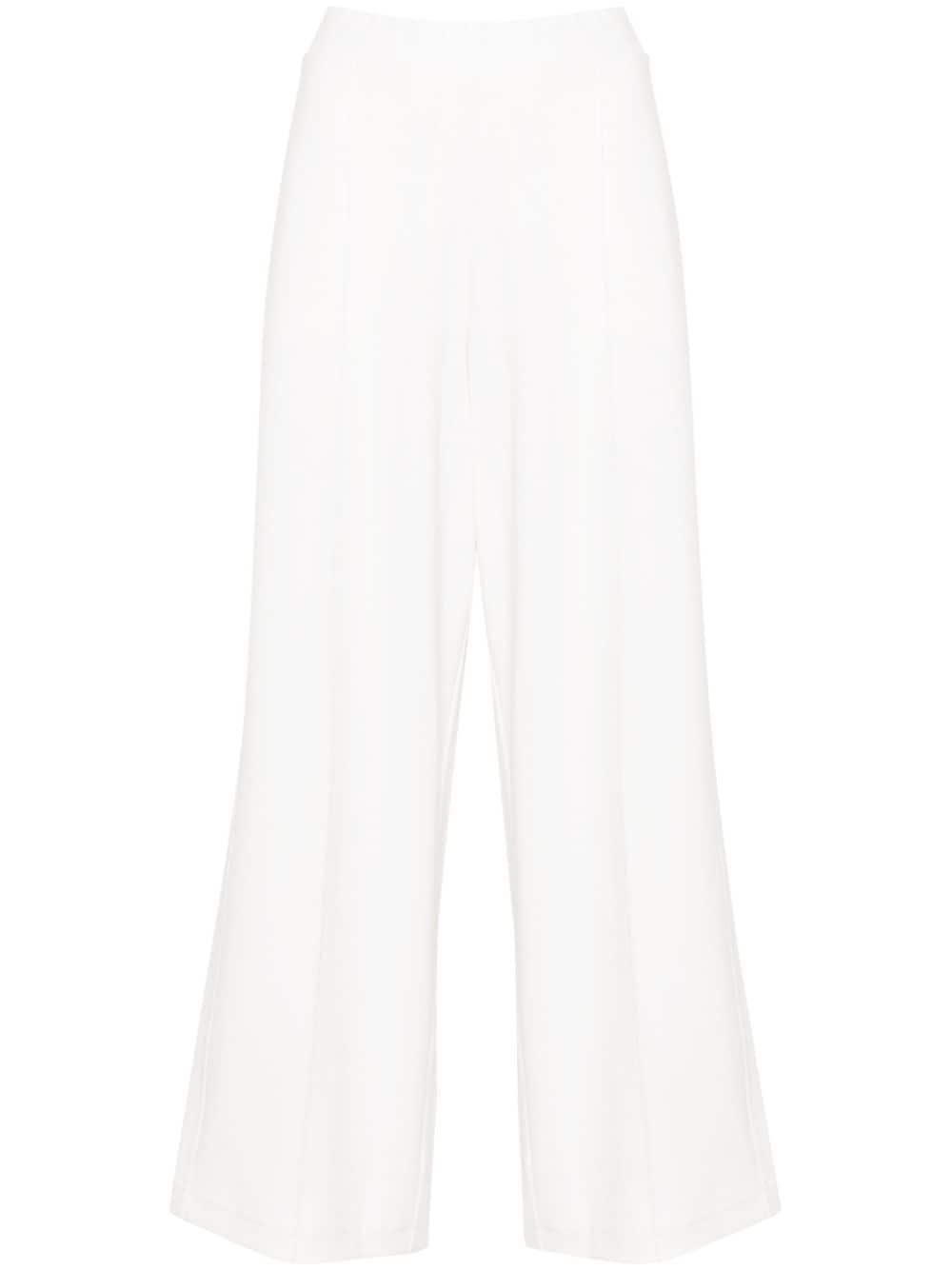 high-waist track trousers