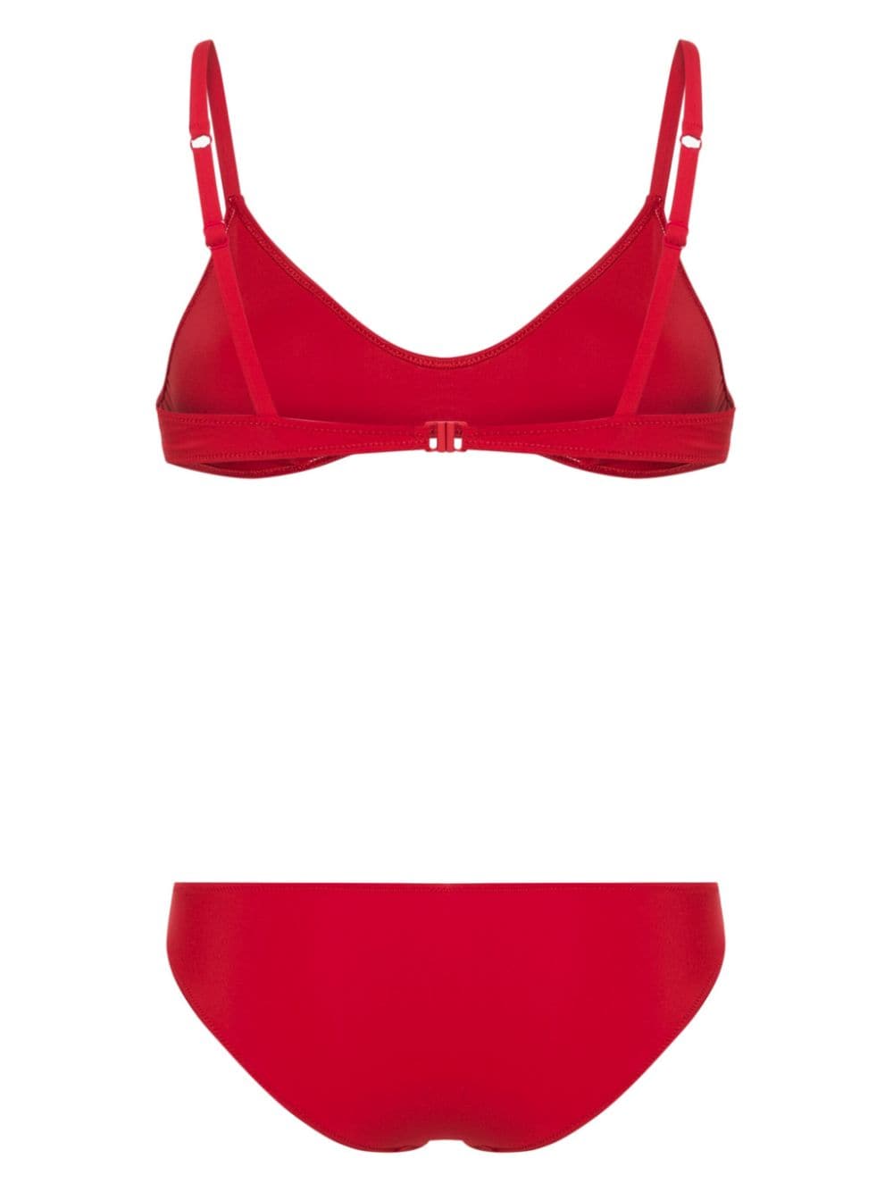 Shop Lido Quarantatre Bikini Set In Red