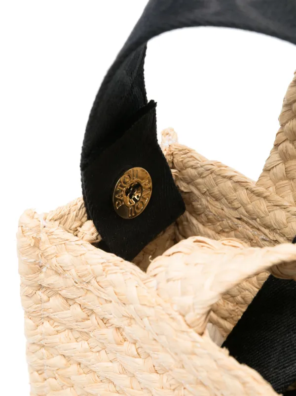 Patou JP ラフィア ハンドバッグ S | ニュートラル | FARFETCH JP Patou JP ラフィア ハンドバッグ S | ニュートラル | FARFETCH JP