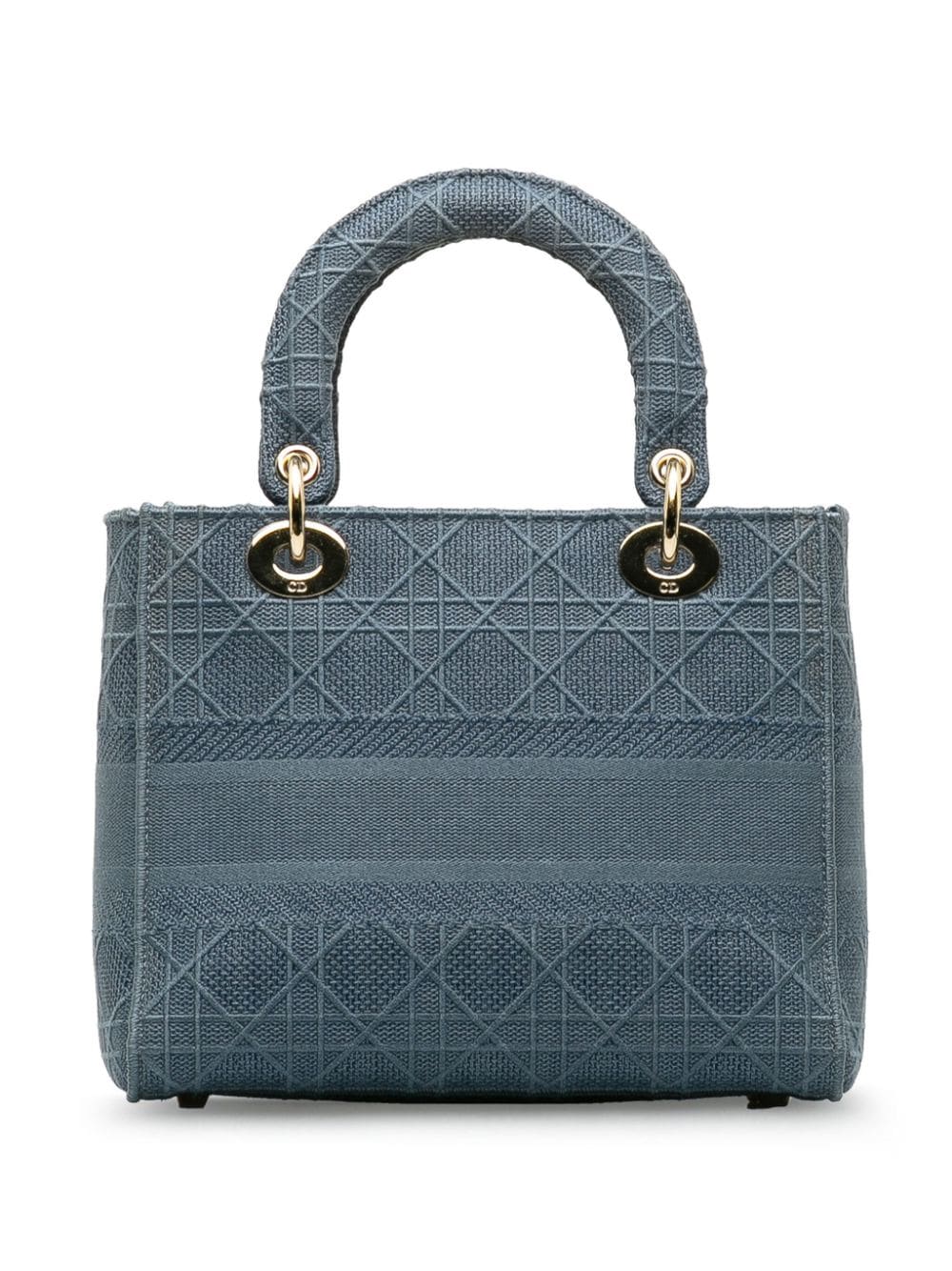 Christian Dior Pre-Owned 2020 pre-ownedCannage Lady D-Lite tas - Blauw