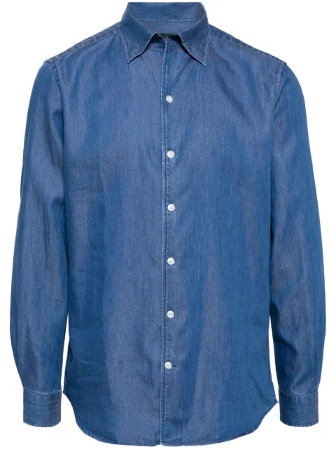 Man On The Boon. buttoned denim shirt 