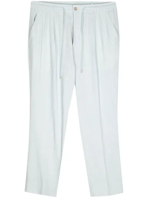 Man On The Boon. pantalones rectos con cordones en la pretina