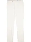 Man On The Boon. cotton-blend chino trousers - White