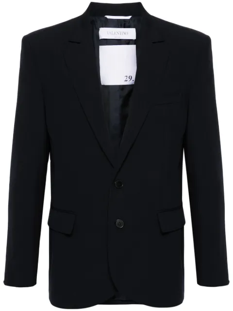 Valentino Garavani notched-lapels single-breasted blazer
