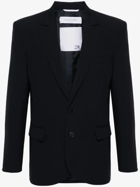 Valentino Garavani notched-lapels single-breasted blazer