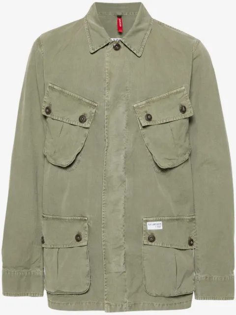 Fay Jungle cotton shirt jacket