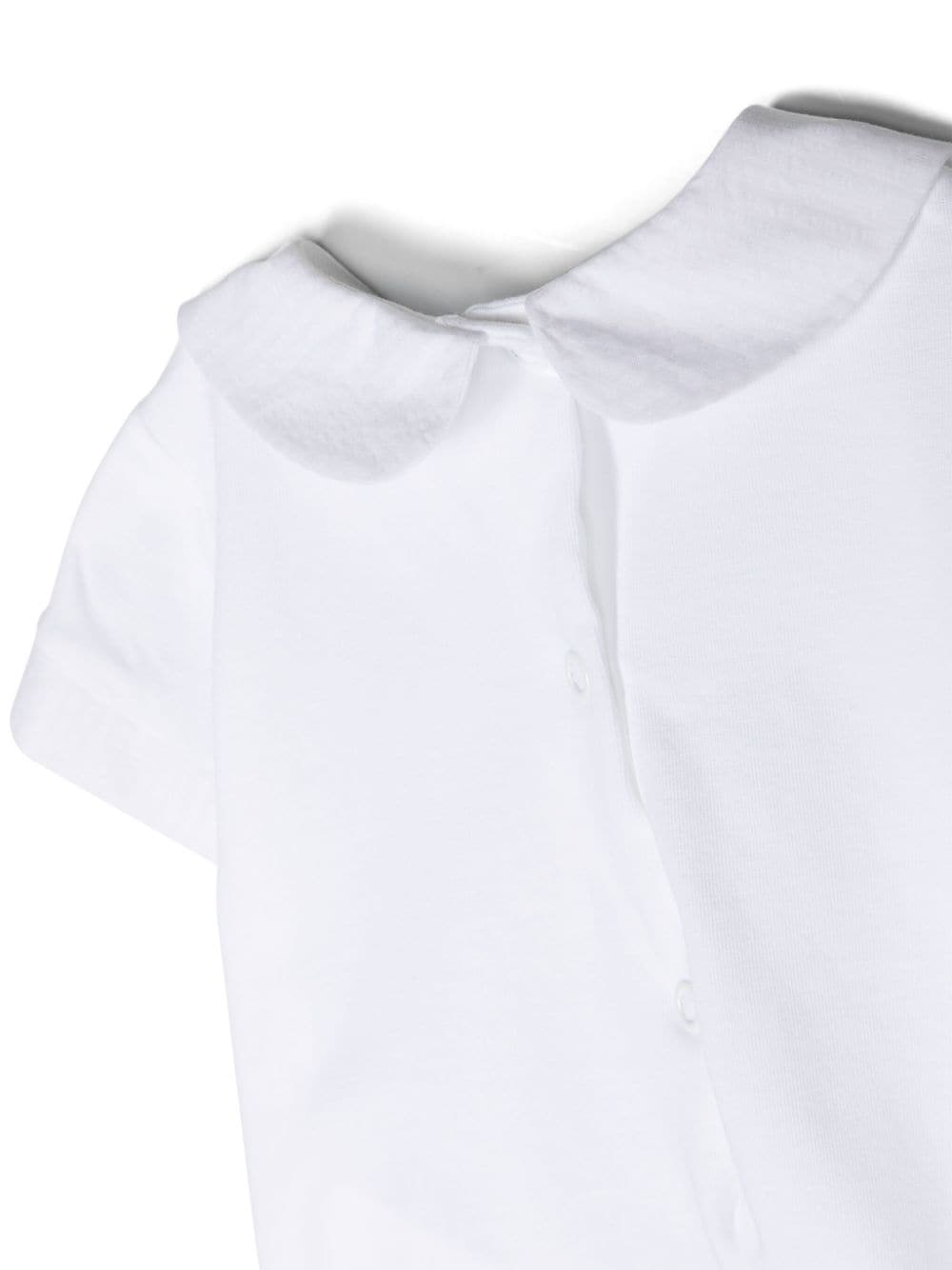 Shop Le Bebé Enfant Teddy Bear-patch Jersey Shorties In White