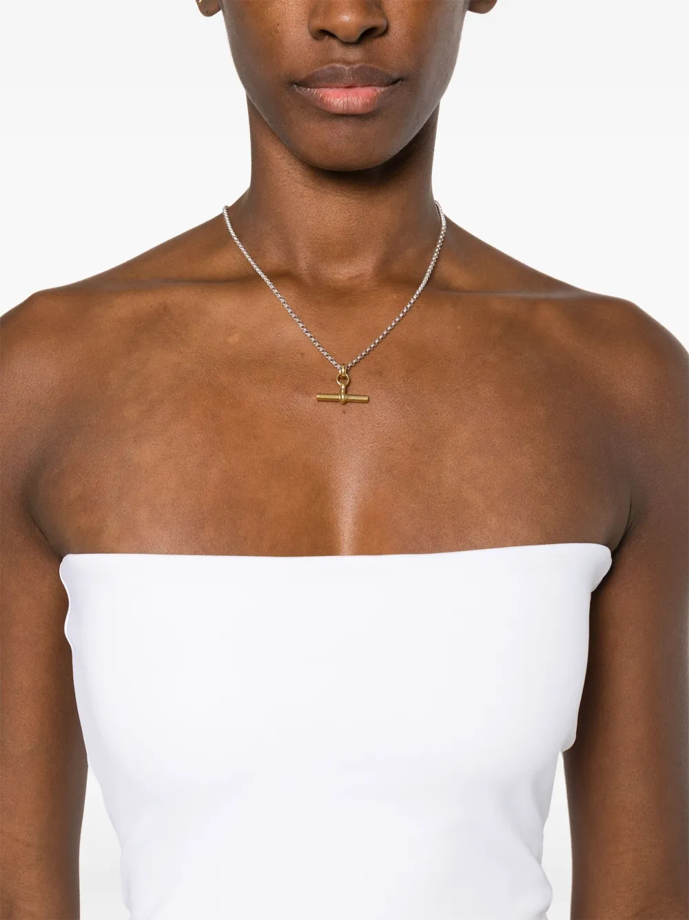 WARDROBE.NYC Strapless top Wit